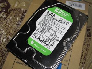 買ってきたHDD