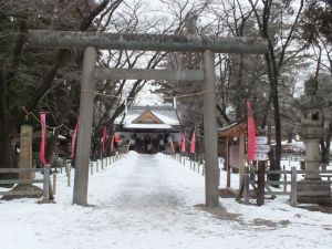真田神社の入口