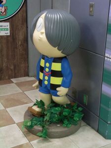 東京駅に出店してた、鬼太郎ショップにて