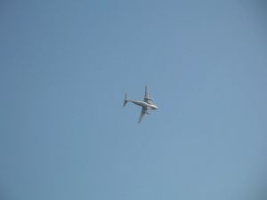 旋回中のC-1